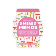 Load image into Gallery viewer, Put a Bow on It Mini Memos with Stickers