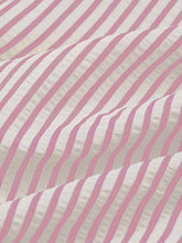 Load image into Gallery viewer, Casual Pocketed Striped Wide-Leg Pants