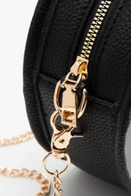 Load image into Gallery viewer, Solid Color Trim Clear Round Crossbody Bag