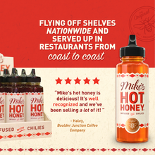 Load image into Gallery viewer, Mike's Hot Honey | Original | 6-pack | 12oz | Squeeze Bottle