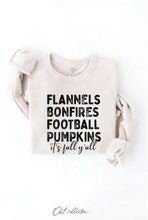Load image into Gallery viewer, FLANNELS BONFIRES Graphic Sweatshirt
