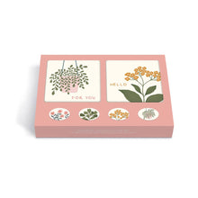 Load image into Gallery viewer, Mini Notecard Set Floral Notes