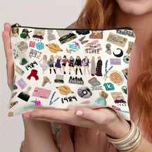 Load image into Gallery viewer, Pop Muse Print Waterproof Makeup Zip Bag_CWAB1778