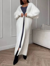 Load image into Gallery viewer, Women's Long Faux Mink Coat for Fall/Winter