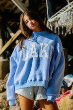 Load image into Gallery viewer, IT2594-2BEACH | Reversible Mock-neck Crop Sweatshirt