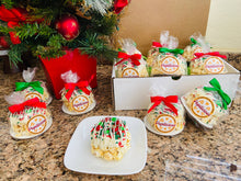 Load image into Gallery viewer, Christmas Mini Gourmet Popcorn Cakes