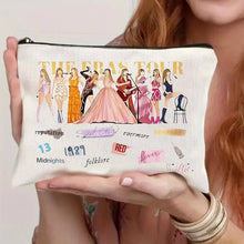 Load image into Gallery viewer, Pop Muse Print Waterproof Makeup Zip Bag_CWAB1778