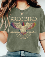 Load image into Gallery viewer, Fashion Trend Retro Free Bird Print T-Shirt