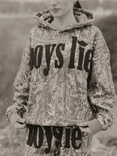 Load image into Gallery viewer, BOYS LIE MANHUNT RACER HOODIE