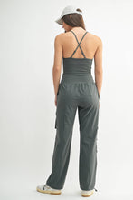Load image into Gallery viewer, AP-7403 - Cargo Active Jumpsuit
