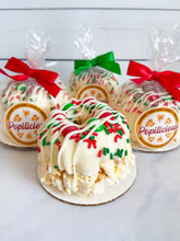 Load image into Gallery viewer, Christmas Mini Gourmet Popcorn Cakes
