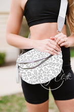 Load image into Gallery viewer, Farah Fanny Pack Shoulder Sling Bag - Grey Leopard RTS