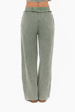 Load image into Gallery viewer, KP-11923 Distressed Mineral-Washed Pants
