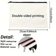 Load image into Gallery viewer, Pop Muse Print Waterproof Makeup Zip Bag_CWAB1778