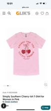 Load image into Gallery viewer, SIMPLY SOUTHERN CHERRISH T-SHIRT

