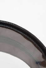 Load image into Gallery viewer, Solid Color Trim Clear Round Crossbody Bag
