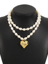 Load image into Gallery viewer, Double Layered Heart Shape Necklaces Accessories
