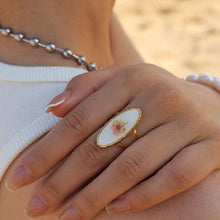 Load image into Gallery viewer, IMMORTAL FLOWER STAINLESS STEEL RINGS FOR WOMEN_CWAJE0610
