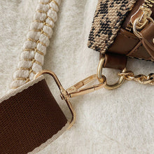 Load image into Gallery viewer, LEOPARD PRINT BLACK CHAIN STRAP FANNY BELT BAG_CWAB0923
