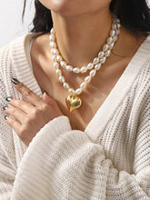 Load image into Gallery viewer, Double Layered Heart Shape Necklaces Accessories
