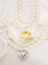 Load image into Gallery viewer, Double Layered Heart Shape Necklaces Accessories
