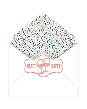 Load image into Gallery viewer, In Wine Years Deluxe Greeting Card

