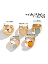 Load image into Gallery viewer, Geometric Ringent Rings Accessories
