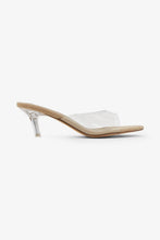Load image into Gallery viewer, GLASS WALK - Spring '26 Clear TPU Kitten Heel ✈️SHIPS FAST
