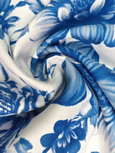 Load image into Gallery viewer, A-Line Loose Flower Print Split-Joint Lapel Maxi Dresses
