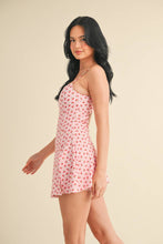 Load image into Gallery viewer, Cherry Gingham Print A-Line Mini Dress
