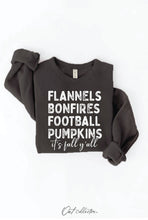 Load image into Gallery viewer, FLANNELS BONFIRES Graphic Sweatshirt
