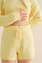 Load image into Gallery viewer, 17661SET - Cozy Sweater Top with Matching Elastic Shorts Set
