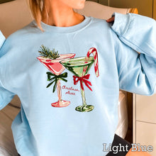 Load image into Gallery viewer, Holiday Martini Christmas Sweatshirt | Gildan
