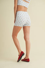 Load image into Gallery viewer, Cherry Print Mid-Rise Mini Shorts
