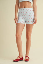 Load image into Gallery viewer, Cherry Print Mid-Rise Mini Shorts

