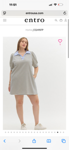 ENTRO D24197 SHIRT DRESS