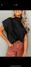 Load image into Gallery viewer, Ribbed Pocket Sweater Beige
