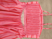 Load image into Gallery viewer, Vacation back smocked dress stripe strap maxi dress
