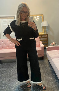 WIDE LEG COLOR BLOCK SET