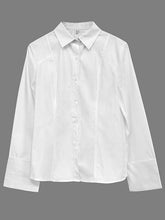 Load image into Gallery viewer, Long Sleeves Loose Buttoned Solid Color Lapel Blouses&amp;Shirts Tops
