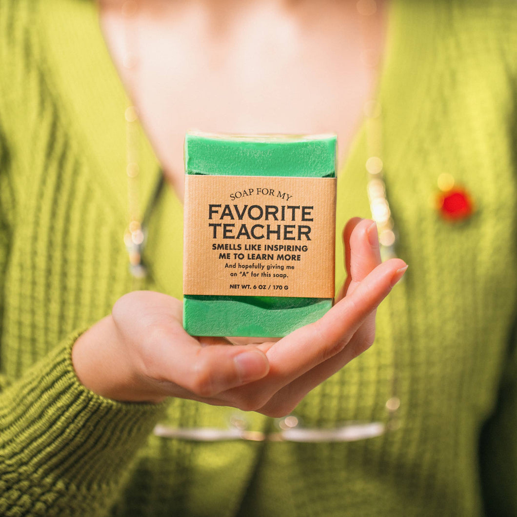 WR-Soap  for My Favorite Teacher | Funny Soap