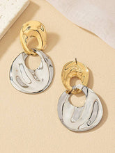 Load image into Gallery viewer, Geometric Drop Earrings
