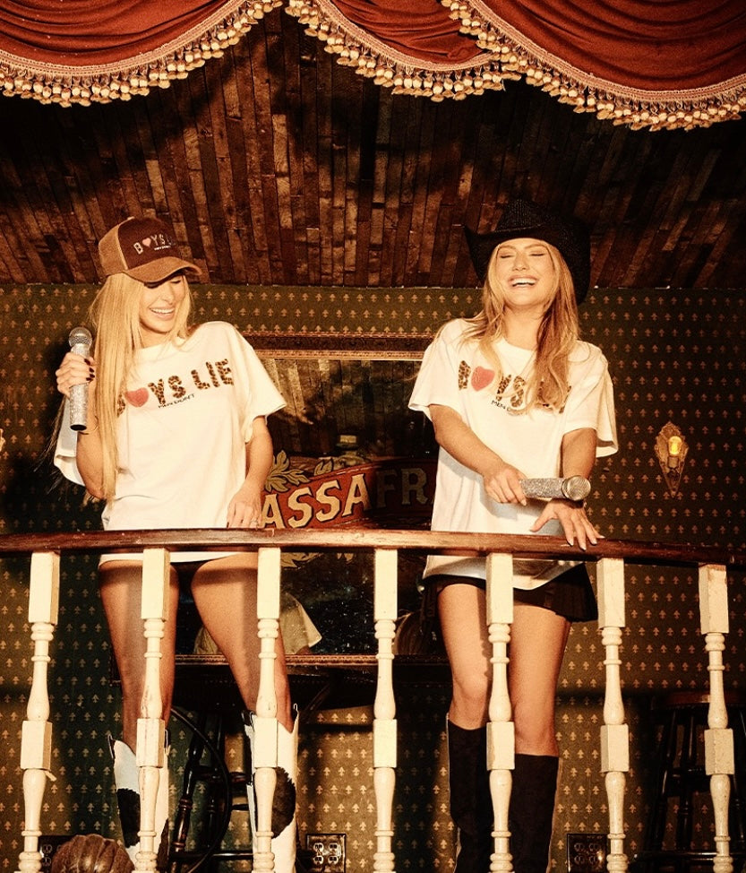 BOYS LIE CAITLYN CODED TEE
