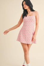 Load image into Gallery viewer, Cherry Gingham Print A-Line Mini Dress
