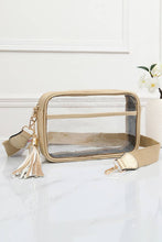 Load image into Gallery viewer, Clear PU Cross Body Camera Bag
