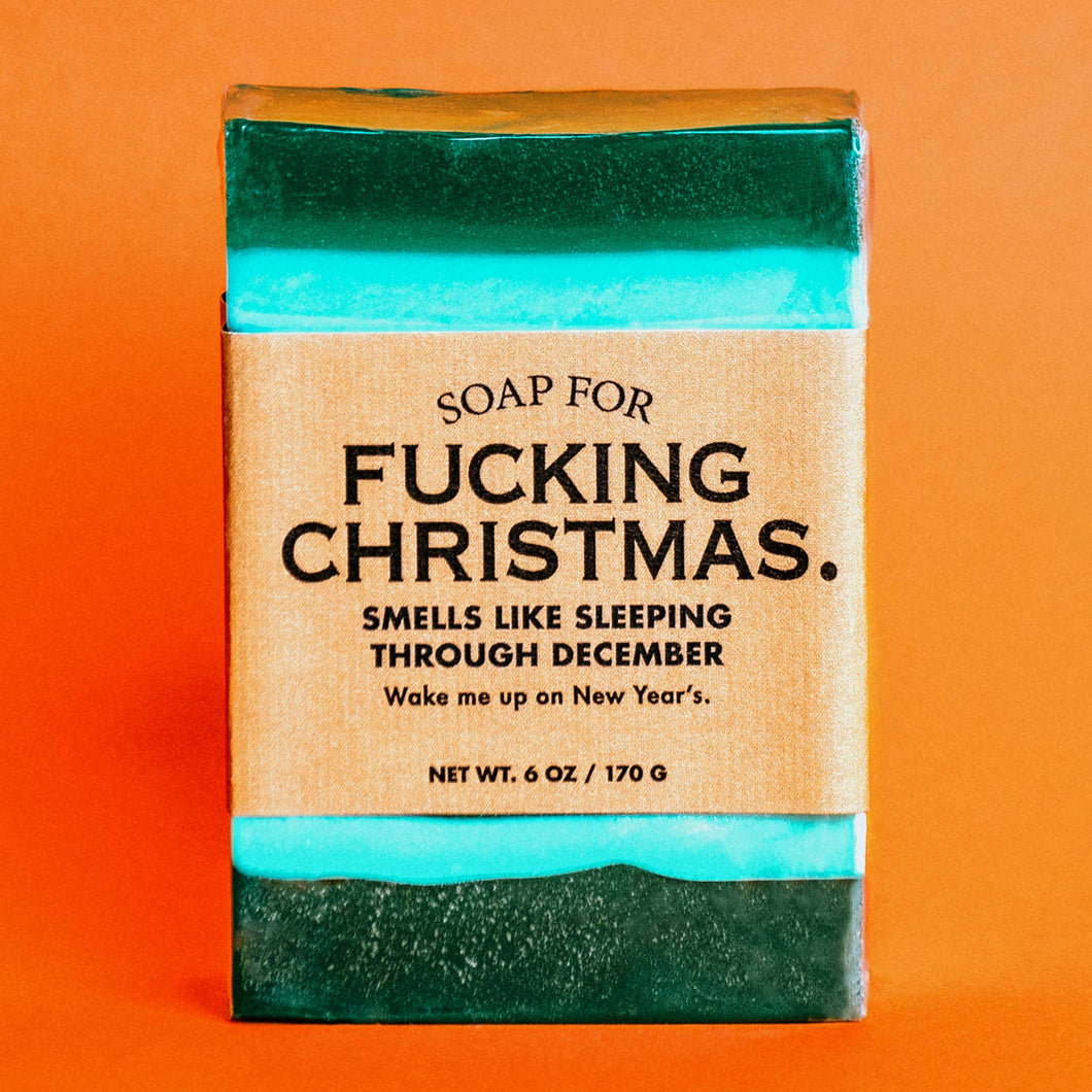 WR- Soap  for Fucking Christmas | Funny Holiday Soap