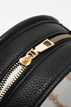 Load image into Gallery viewer, Solid Color Trim Clear Round Crossbody Bag

