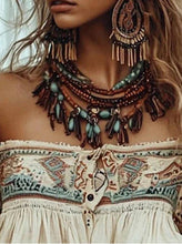 Load image into Gallery viewer, Vintage Western-Style Women's Cowboy Shirt
