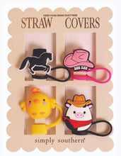 Load image into Gallery viewer, SIM-EVERYDADY STRAW COVER-HOWDY/BOWS ASSORTED
