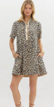 Load image into Gallery viewer, ENTRO D26571 LEOPARD DRESS
